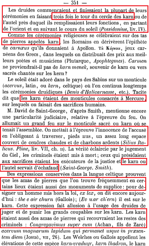 La vraie langue celtique - Le livre p000 archéologie 1860 10