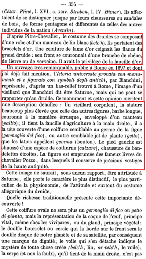 La vraie langue celtique - Le livre p000 archéologie 1860 12