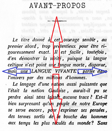 La vraie langue celtique - Avant-propos p000 avant propos 01