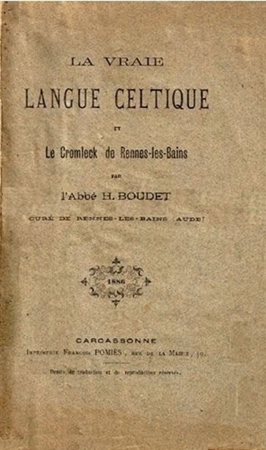 La vraie langue celtique - Le livre La vraie langue celtique – Le livre
